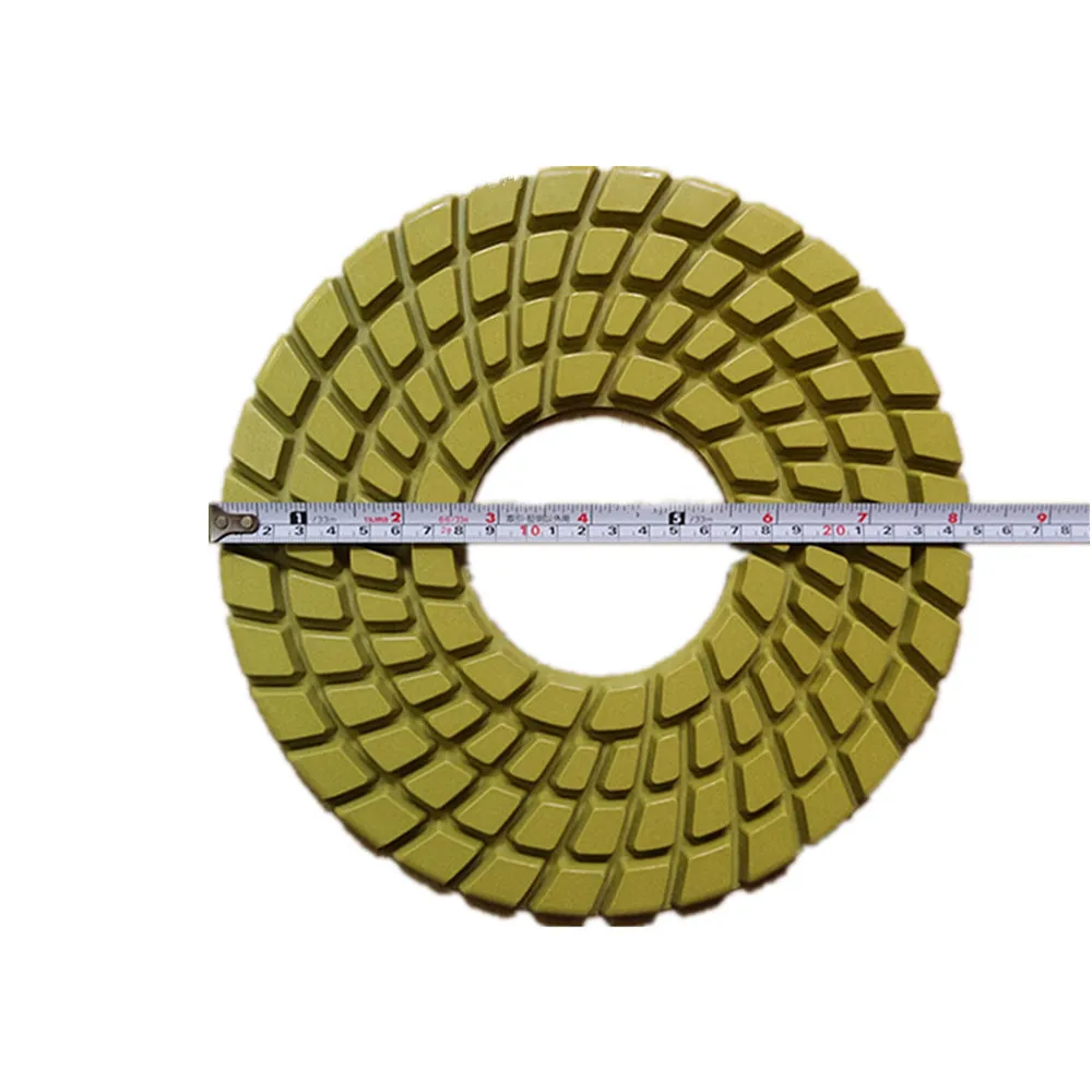 Marble Granite Grinding Stone Wet 10 Inch Diamond Polishing Pad