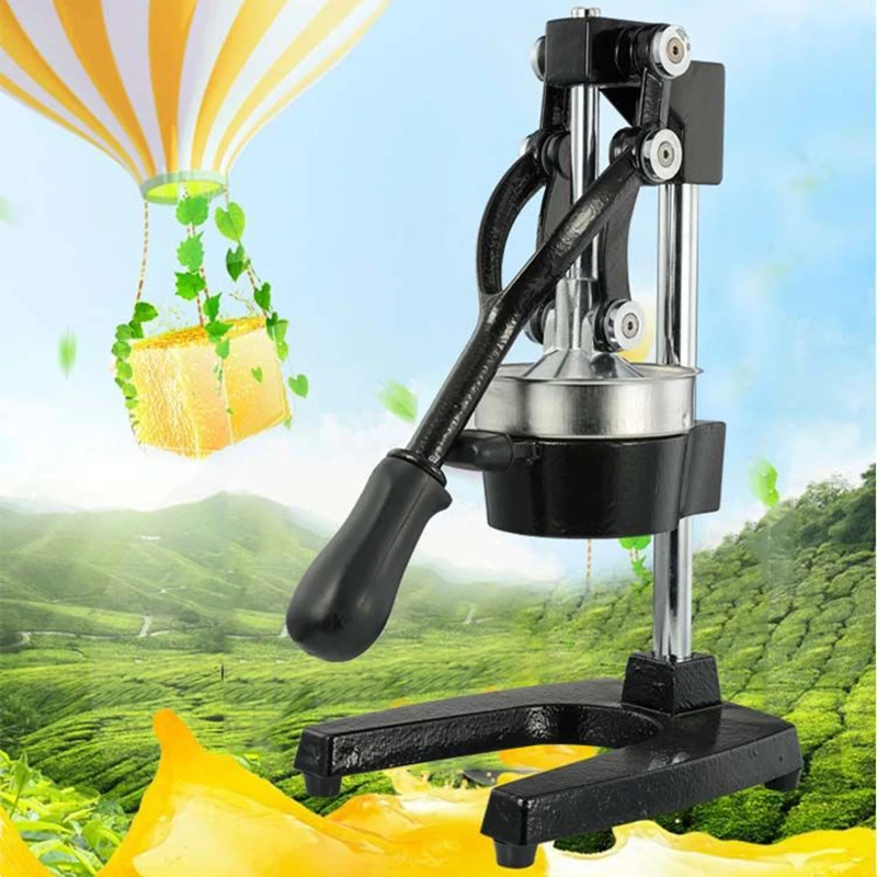 XL-1 Household Stainless Steel Hand Juicer Vertical Manual Juicer Orange Pomegranate Lemon Watermelon Fruit Juicer