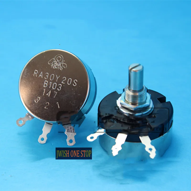 Lap wound potentiometer RA30Y20S power 2.5W 20k B203