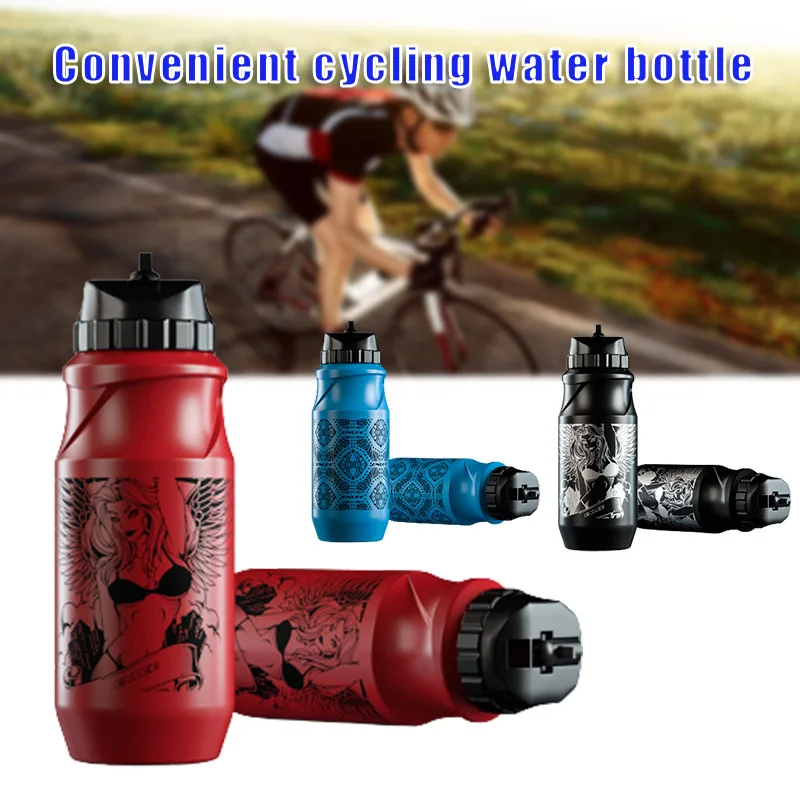 Convenient Cycling Water Bottle Mountain Bike Outdoor Sports Fitness Water Bottle Outdoor Equipment Бутылка Для Велосипеда