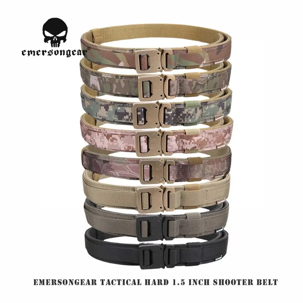 

Emersongear-Tactical Hard Shooter Belt, Airsoft Belt, на открытом воздухе, 1,5", EM9250