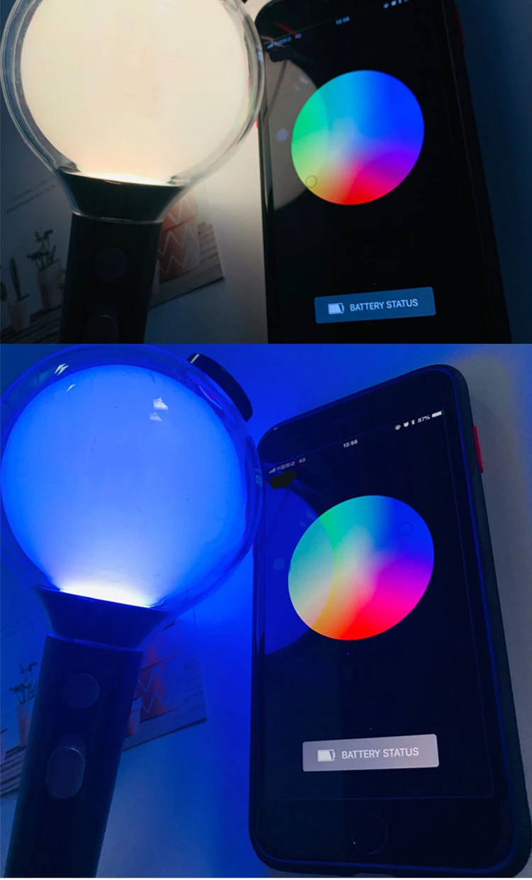 Kpop Army Bomb Ver.4 Light Stick Special Edition SE Map of the Soul Ver.3 Limited Concert Lightstick with Bluetooth App Control