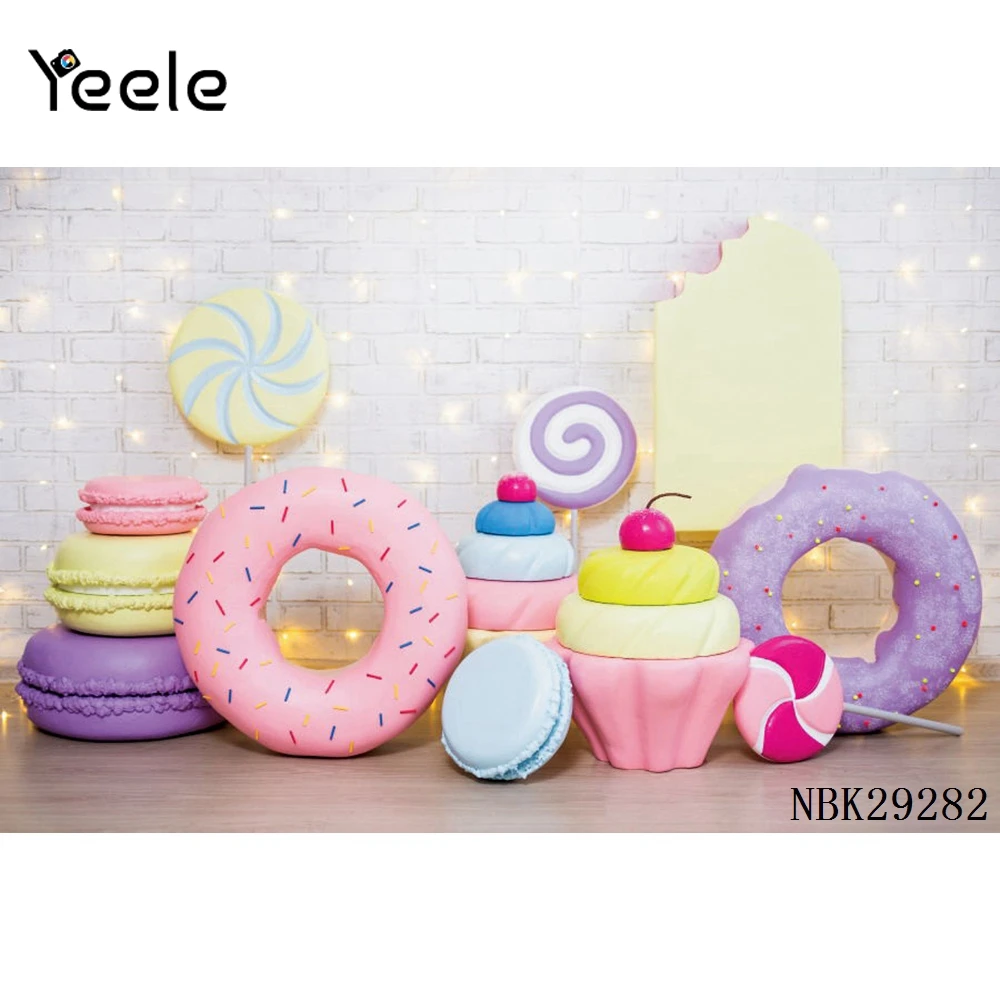 

Yeele Baby Shower Cake Ballon Photocall Newborn Birthday Party Backdrops Portrait Vinyl Photography Backgrounds For Photo Studio