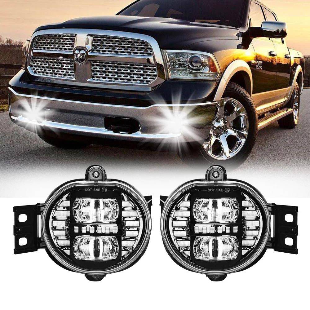 

70W/2pcs Fog lamp Car Accessories Foglights For 2002-2008 Dodge Ram 1500 2003-2009 Dodge Ram 2500/3500 2004-2006 Dodge Durango