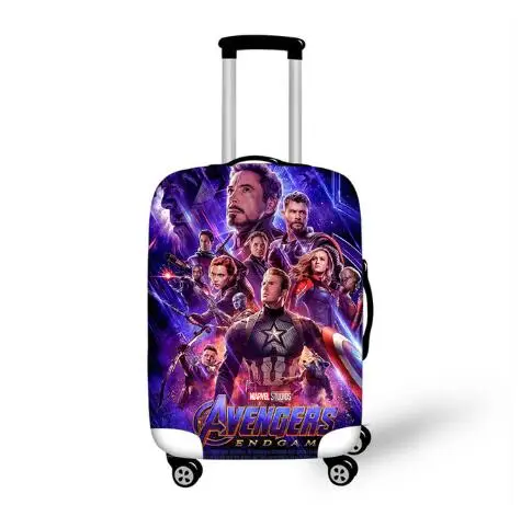 18\'\'-32\'\' Super Hero Elastic Luggage Protective Cover Trolley Suitcase Dust Bag Case Cartoon Travel Accessories