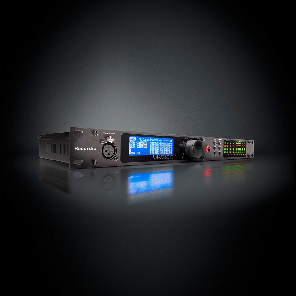 نظام صوت احترافي للمسرح GAX-360 3 في 6 معالج صوت خارجي نظام إدارة مكبرات الصوت الكاملة