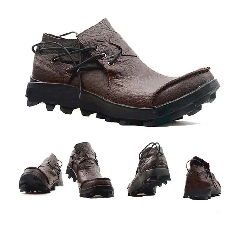 Genuine Leather Men Casual Business Shoes Platform Classic Boat Shoes Handmade Driving Shoes Fashion Sneakers Mocassin Loafers