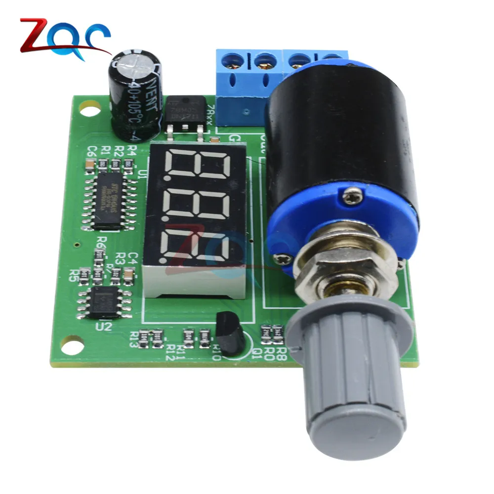 DC 12V 24V 4-20mA Frequency Signal Generator Module Digital LED Display Signal Sources Valve Adjustment Analog Transmitter Board