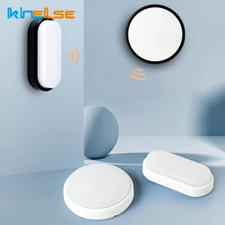 16W/20W Modern LED Outdoor Wall Lamp Motion Sensor Waterproof Ceiling Sconce Bathroom Garden Porch Decor Wall Lighting AC85-265V