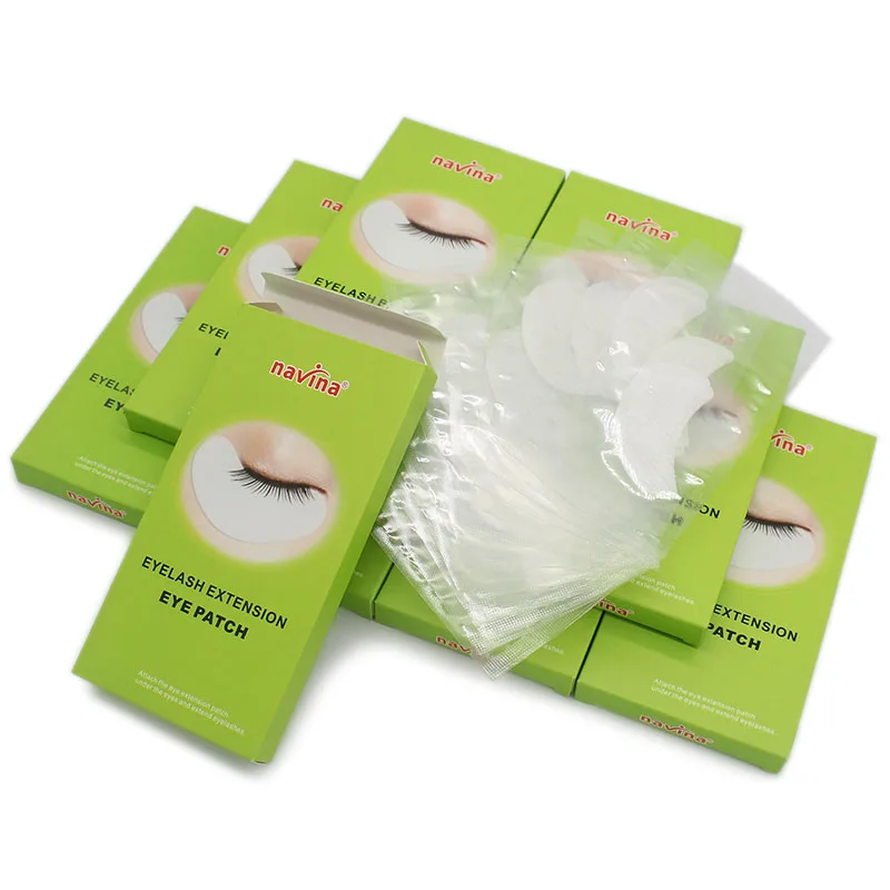 Navina 10 pairs/Lot New High Quality Paper Patches Eyelash Under Eye Pads Eyelash Extension Eye Lash Tips Sticker Makeup Tools