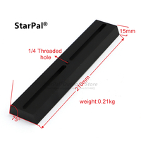 StarPal Universal  100mm 120mm 210mm 300mm 400mm Dovetail Mounting Plate- Black Plate