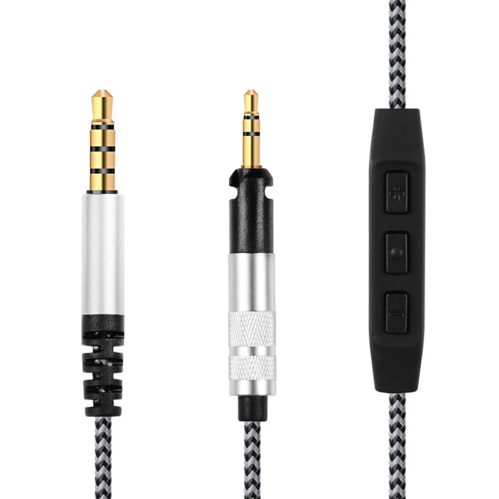 อะไหล่อัพเกรดเสียงสายหูฟังสำหรับ Sennheiser HD598 HD558 HD559 Professional