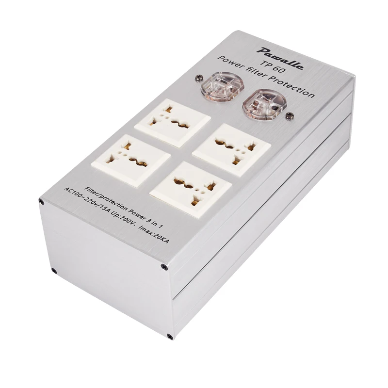 Pawalle tp60 power filter socket anti surge overload protection socket
