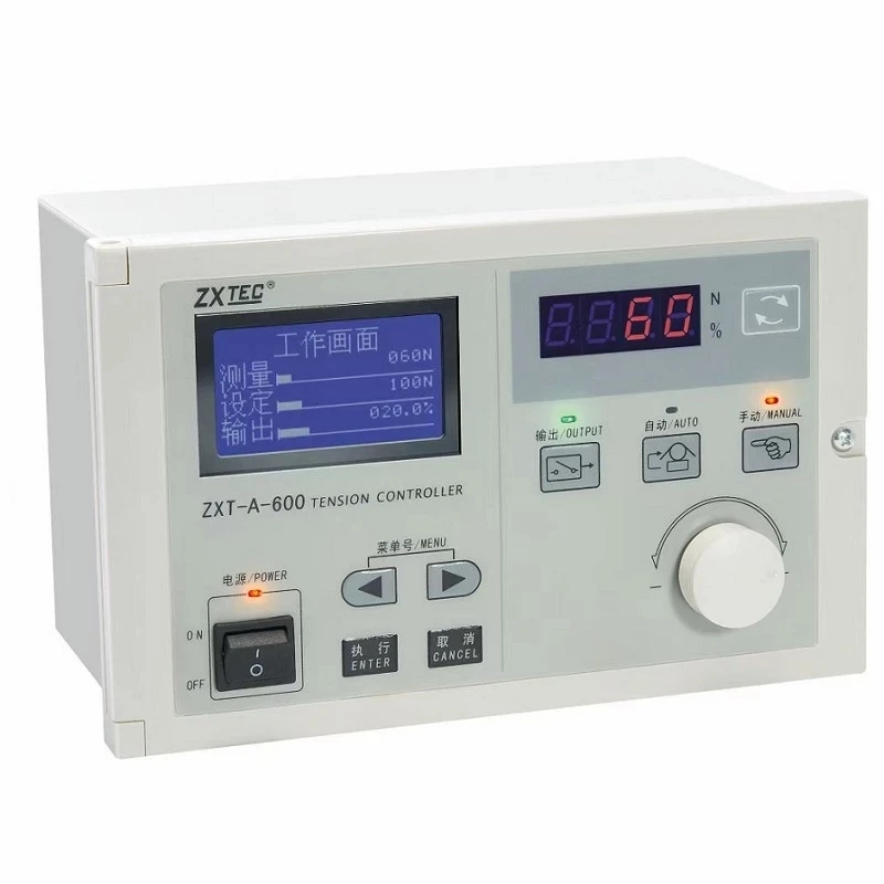 

ZXTEC ZXT-A-600 , ZXT-A-1000 Full Digital High-precision Automatic Constant Tension Controller with 2PCS Tension Detectors