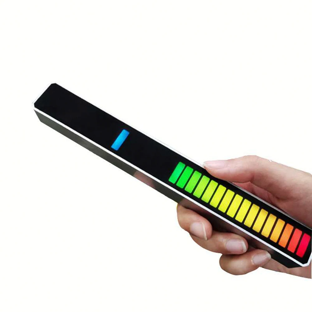 Keyes RGB Musical Atmosphere Light 32 perline lampada microfono incorporato per modifica auto veicolo scrivania attività all'aperto