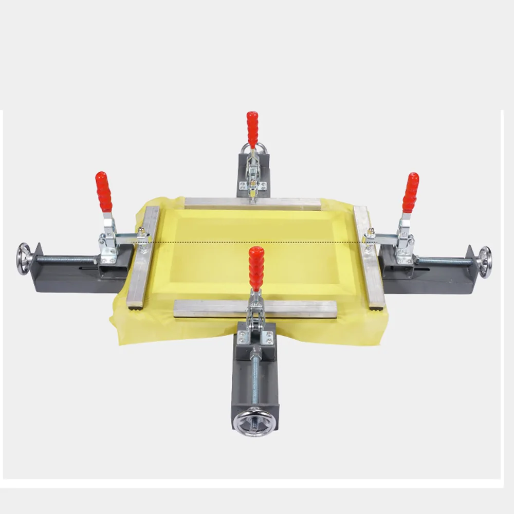 Imagem -05 - Comprimento Manual Tela Impressão Maca Novo Design Rápido e Conveniente Aplicação de Emenda Combinar para Malha Peças 30cmx30cm