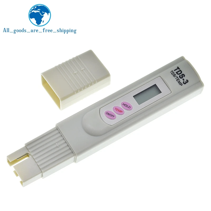 LCD PH TDS-3 Meter Tester Pen Digital Filter Pen Digital High Accurate Filter Measuring Water Quality Purity test tool