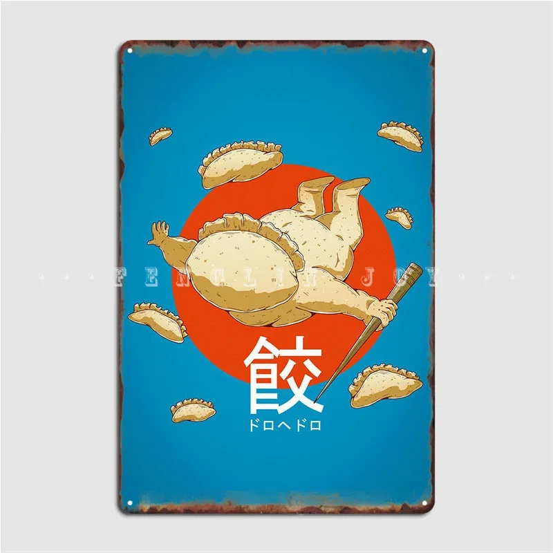 The Gyoza Fairy Poster Metal Plaque Wall Mural Mural Personalized Poster Tin Sign Poster