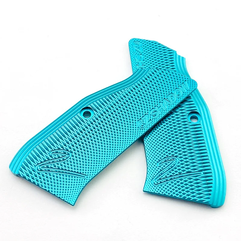 New CZ75 Grips Aluminium Alloy Grips for CZ 75 Full Size, SP-01 Series, Shadow 2, 75B BD, Gun Grips with Screws