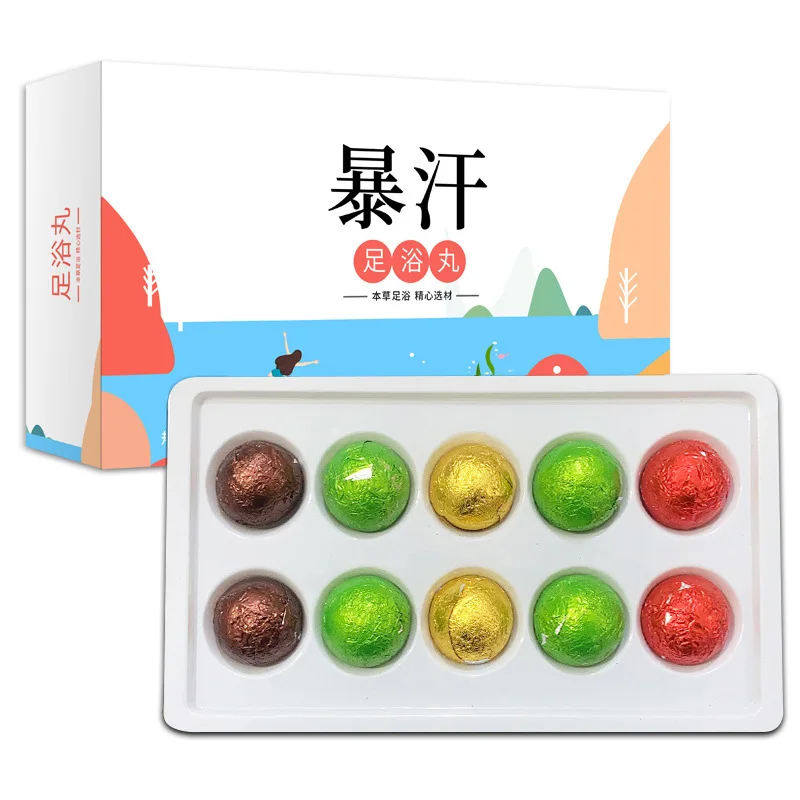 10 Chiếc Thảo Dược Chân Viên Thuốc Ngải Cứu Gừng Nghệ Tây Hồ Tiêu Ngâm Chân Tắm Tiết Mồ Hôi Sản Phẩm Chăm Sóc Sức Khỏe Không Bám Cặn Bẩn