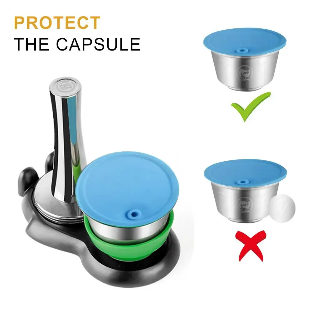 New Upgrade Reusable Coffee Capsule  Milk Capsule For Dolce Gusto Stainless Steel Filter Cup For Nescafe Cofee Machine Crema