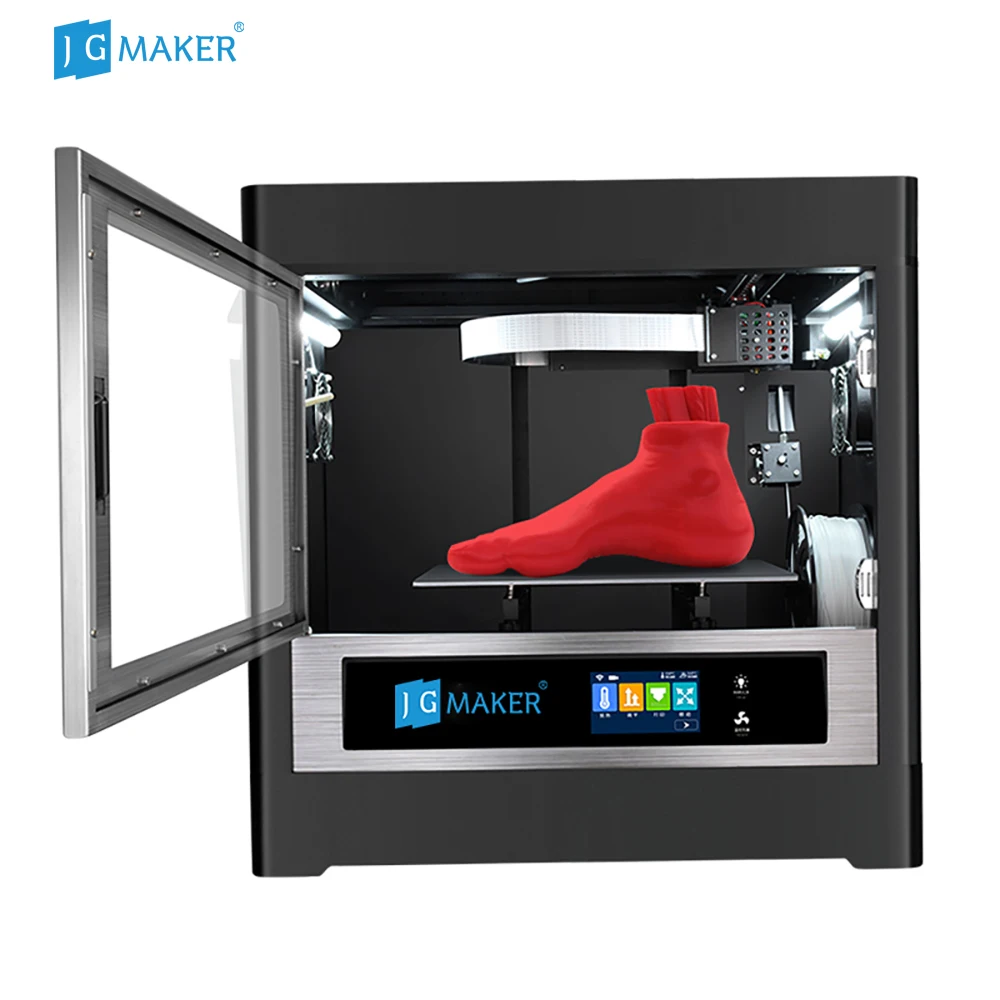 

JGMAKER A8S Large 3D Printer Remove Bed Fully Enclosed Structure High Percision Quiet Printing Dual Motor Feeding