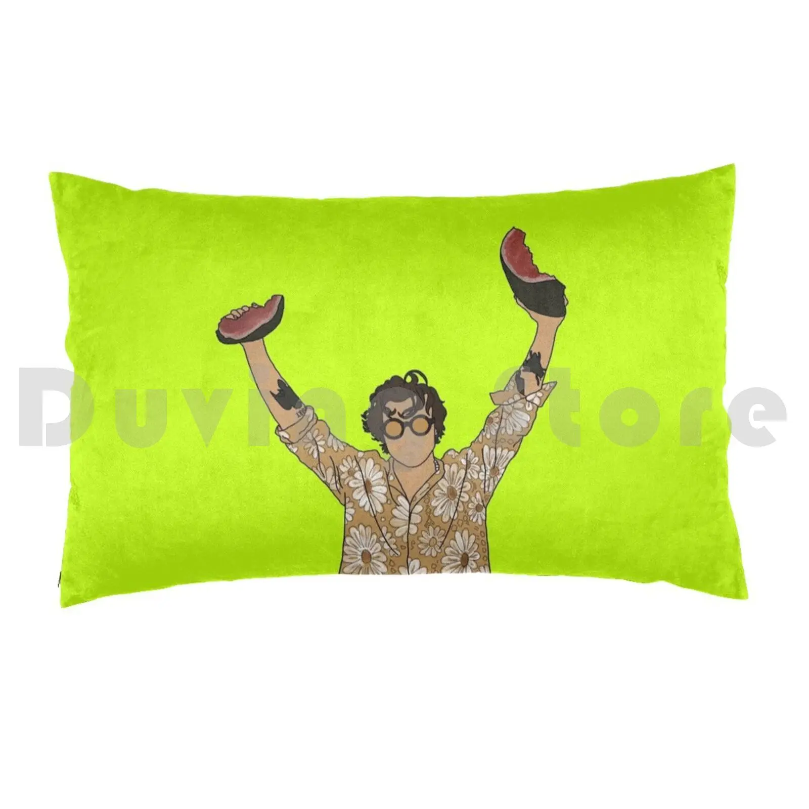 Watermelon Sugar Pillow Case Printed 50x75 Watermelon Sugar Music Video Watermelon