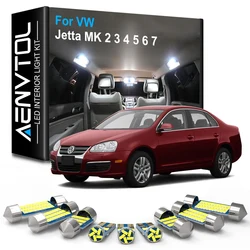 AENVTOL Canbus For Volkswagen VW Jetta 7 6 5 4 MK2 MK3 MK4 MK5 MK6 MK7 2007 2011 2012 2018 2019 Accessories Interior Lights LED