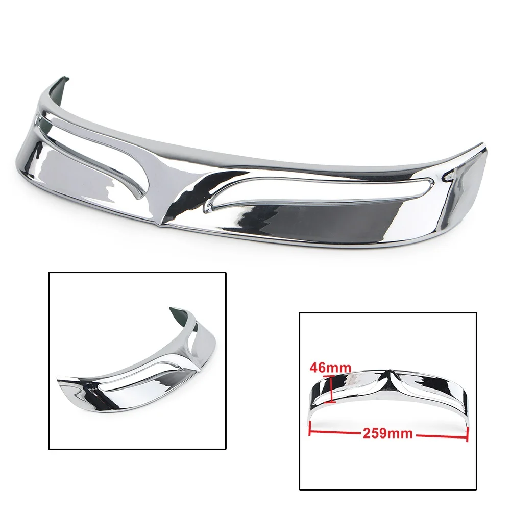 

Chrome Motorbike Rear Fender Edge Trim ABS Tip Trailing For Harley Davidson Fat Boy FLSTF FLSTFB FLSTFBS FLSTFSE