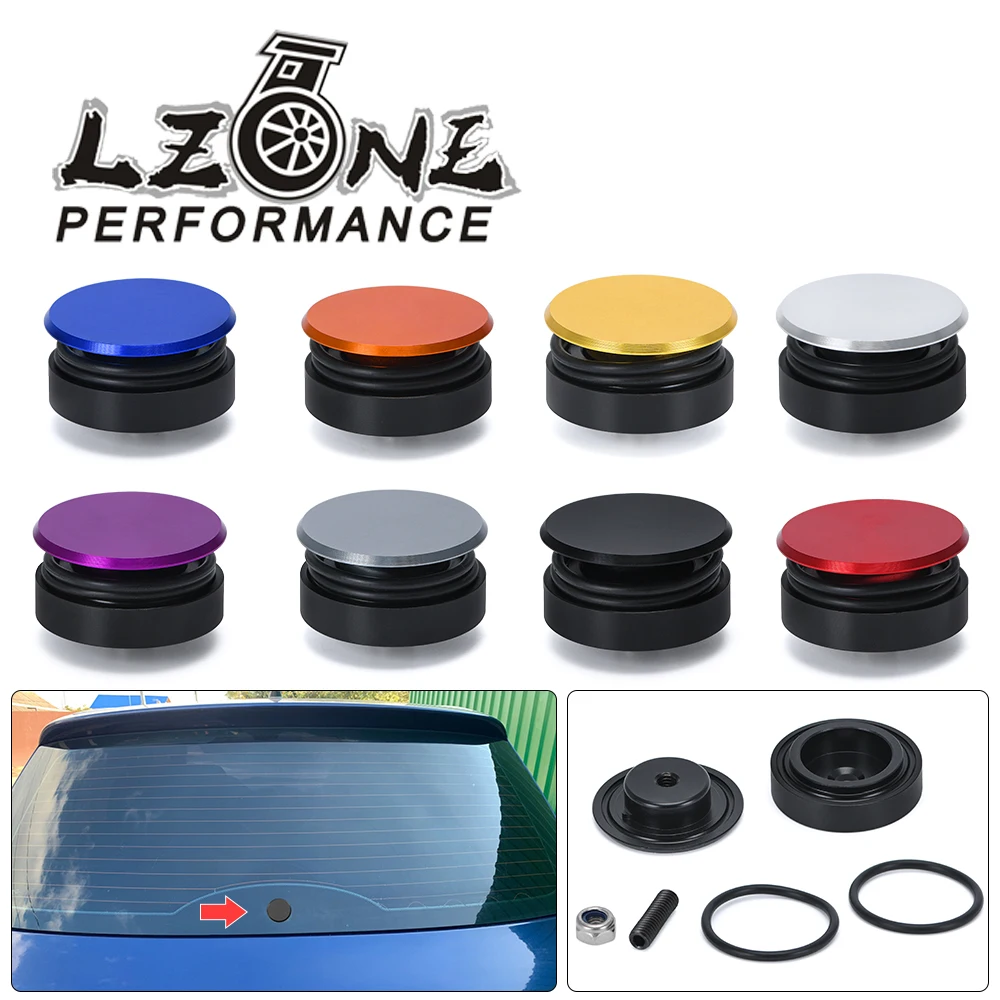 1 Set Aluminum Car Rear Wiper Delete Kit Plug Cap for Honda Acrua Toyota Mazda Nissan Kia Universal Car Accessories