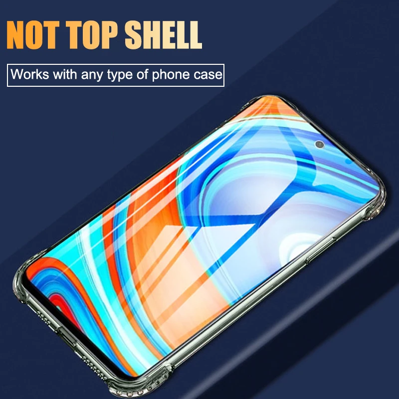 9D Hydrogel Film For Xiaomi Redmi 9 8 8A 10X Pro Screen Protector Redmi Note 9S 8 8T 9 Pro Max Safety Protective Glass