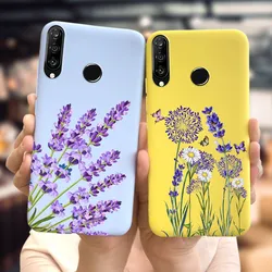 For Honor 20 Lite Case Fashion Lavender TPU Painted Cover For Huawei P30 Lite Nova 4E Honor20 Lite 20S MAR-LX1H Coque Soft Funda