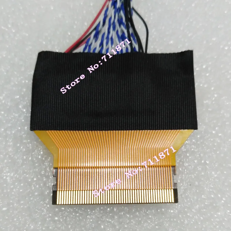 0.5 Sân 51 P 51 Pin FFC FPC LVDS Cáp Màn Hình Dòng Cho LG SamSung Màn Hình Lcd LVDS 2ch 8Bit 51Pin FFC FPC Màn Hình LCD Dòng Cáp