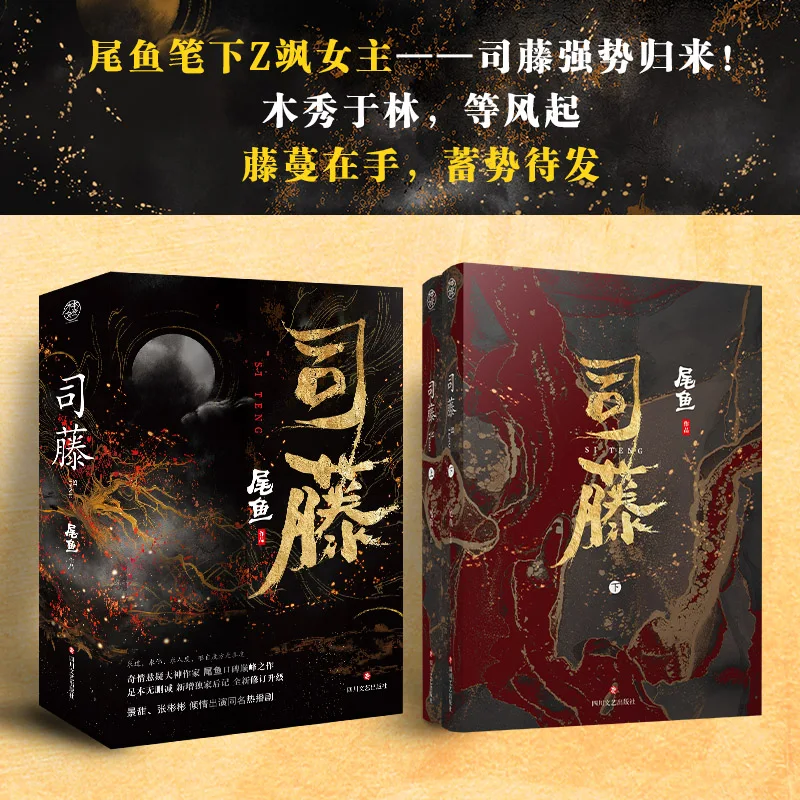 2 книги в наборе роман Si Teng Wei Yu Works том 1 + Цзин Тянь Чжан Бинбин китайская романтическая художественная книга с суспенской
