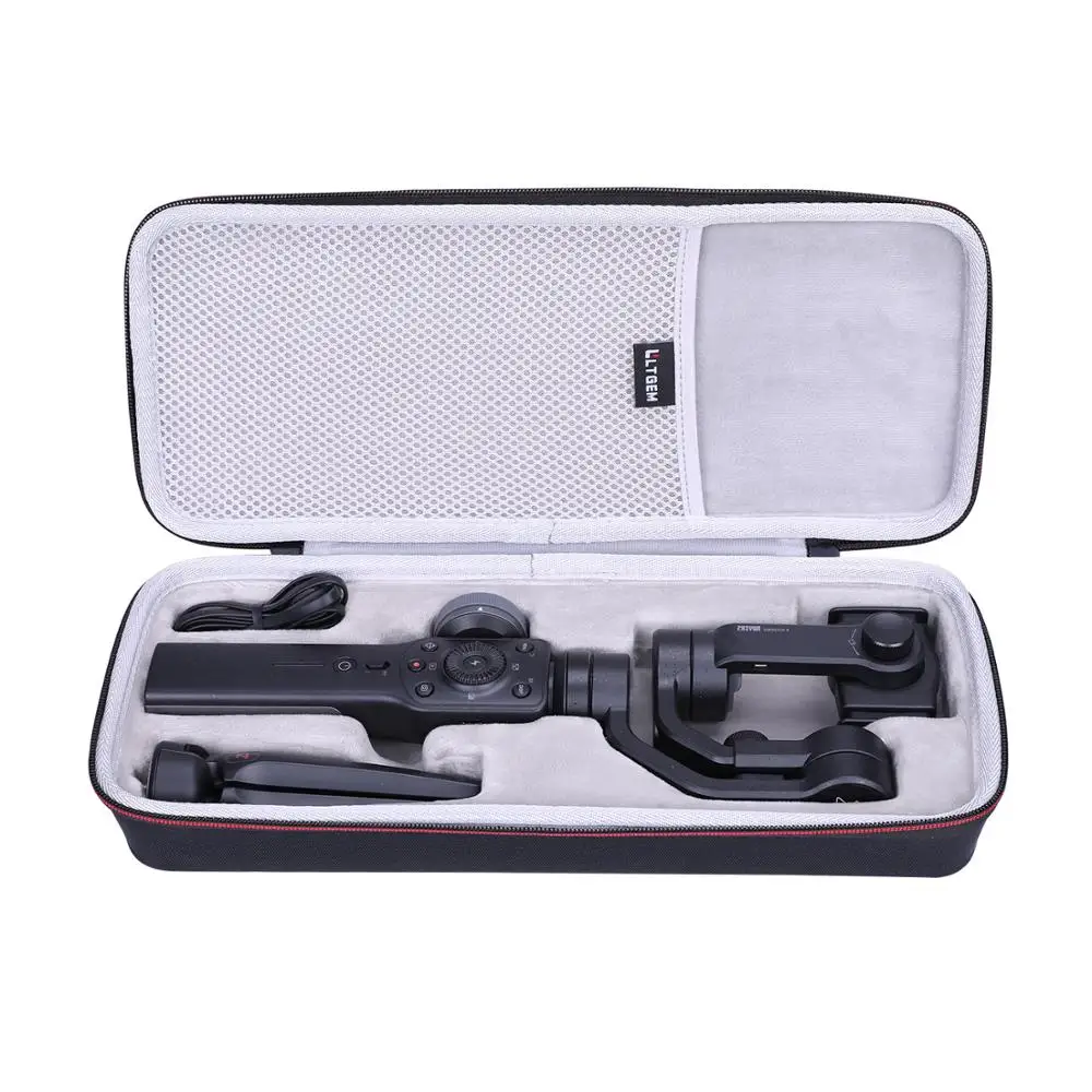 Ltgem schwarz eva hard case für zhiyun glatt 4 3-achsen hand kardanisch stabilisator youtube video vlog stativ, (nur fall)