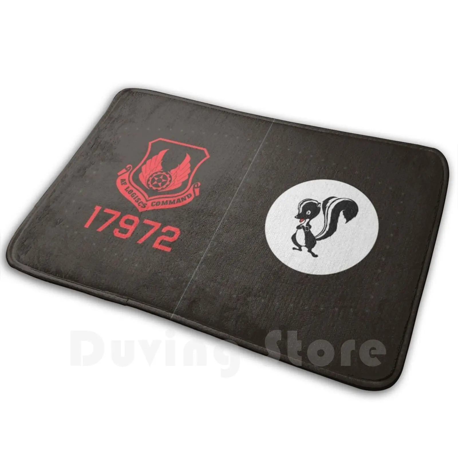 Skunk Works-Adp Patch-Grunge Style Carpet Mat Rug Cushion Soft Pzd Pzd501 Blackbird Skunkworks Skunk Works Sr 71