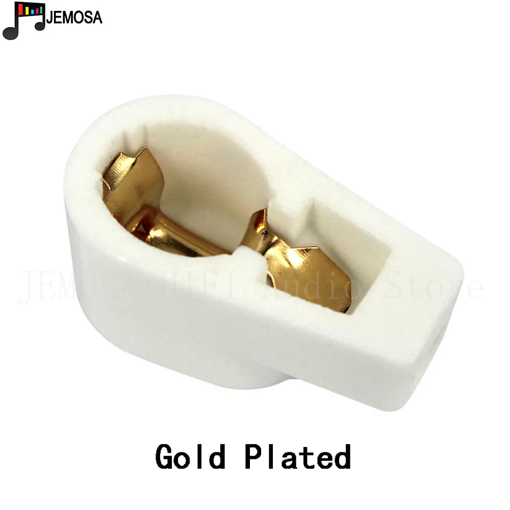 Tapa de placa de agarre de ánodo de tubo de vacío de cerámica, 8,8mm, MCZ para 807, FU7, FU25, 6146B, 310A, 24A, amplificador Vintage, DIY, envío gratis, 10 unidades