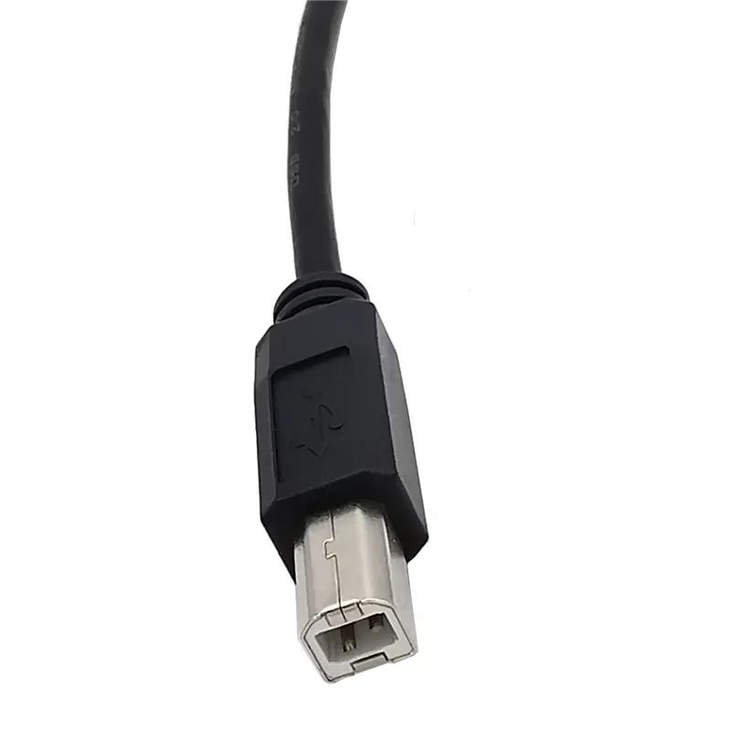 자동차 트럭 오토바이 대시보드용 익스텐션 케이블, USB 2.0 BM to BF 인쇄, 암수 AUX 내장 패널 설치, 0.3m