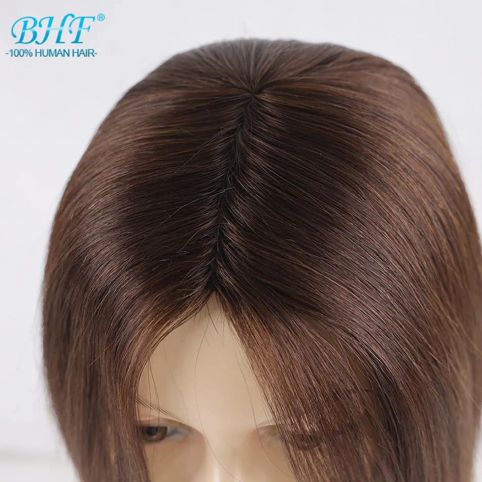 BHF Human Hair Wig Middle Part  Full Machine Remy Brazilian Straight Pixie Cut Trendy Wig For Women cosplay