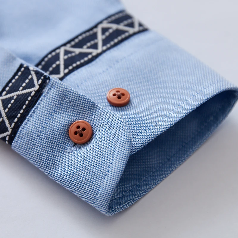Mens  Shirts  Korean clothing Oxford  Business Casual Soft Dress Social Long Sleeve Shirts Regular Fit Male Shirt for men top