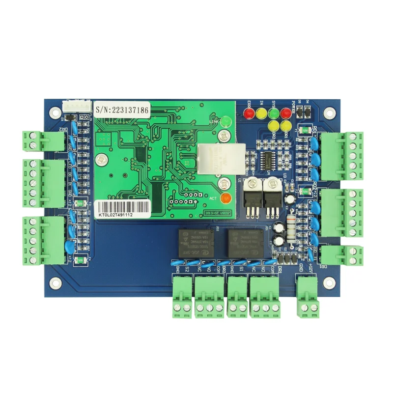 Genel 4 kapı 4 okuyucular profesyonel tcp/ip ağ erişim kontrol kontrol kartı kontrol kapı erişim kontrol kartı