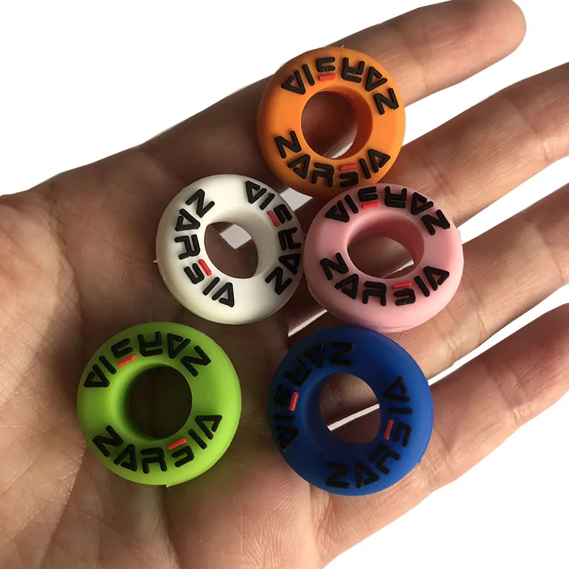 Retail 5pcs ZARSIA New Silicone Tennis Racket tennis dampers to reduce rackets Vibration Dampener Shock Absorber