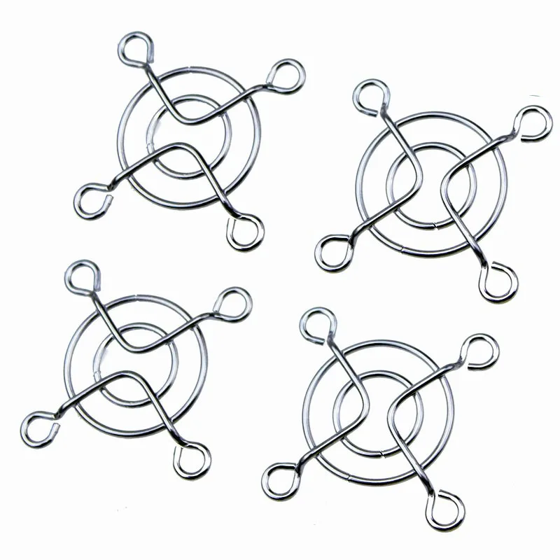 2Pieces LOT Fan Protection Net Grille 4CM 40mm Fan Iron Mesh Computer Case Fan Safety Net