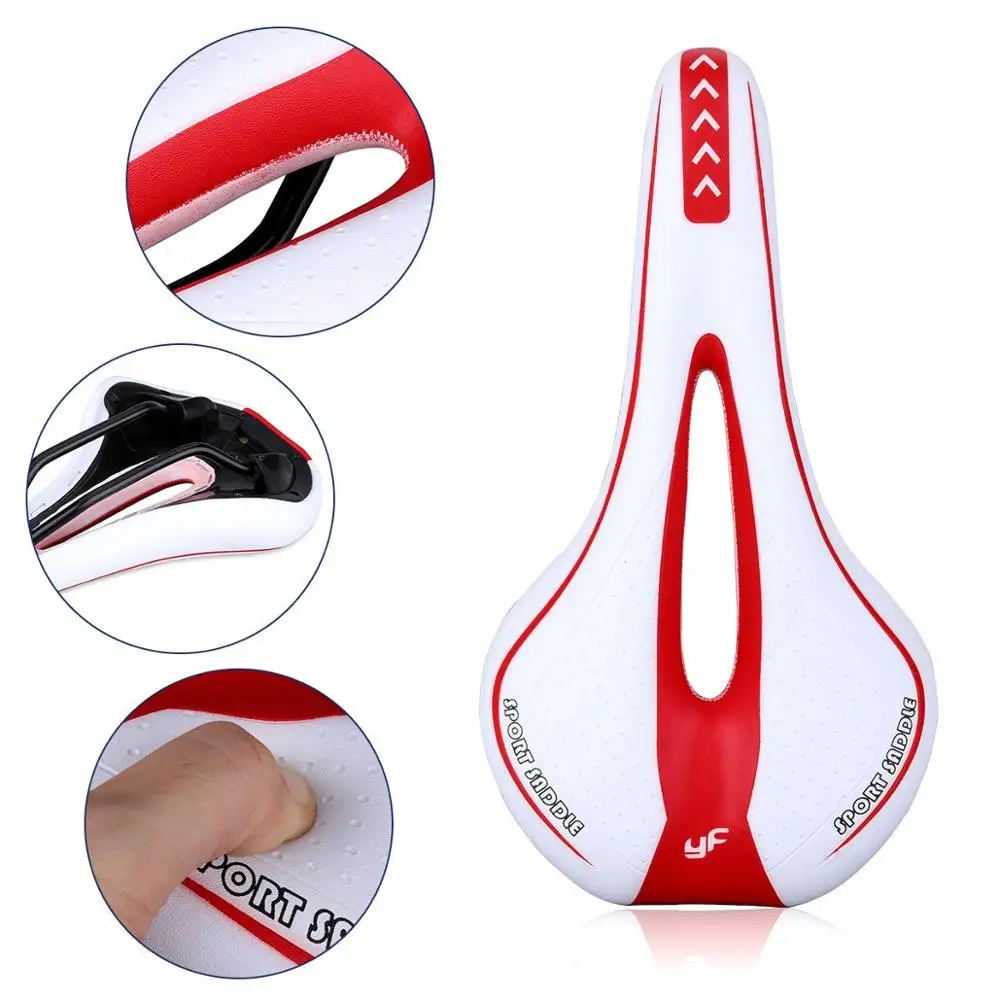 Soft MTB Mountain Bicycle Saddle Silicone Skidproof Saddle Seat Silica Gel Cushion sports MTB Cycling Seat Bike Saddle