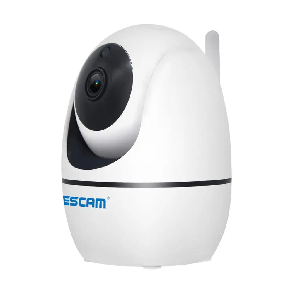 

2019 hot sale ESCAM PVR008 H.265 Auto Tracking PTZ Pan/Tile Camera 2MP HD 1080P Wireless Night Vision IP Camera