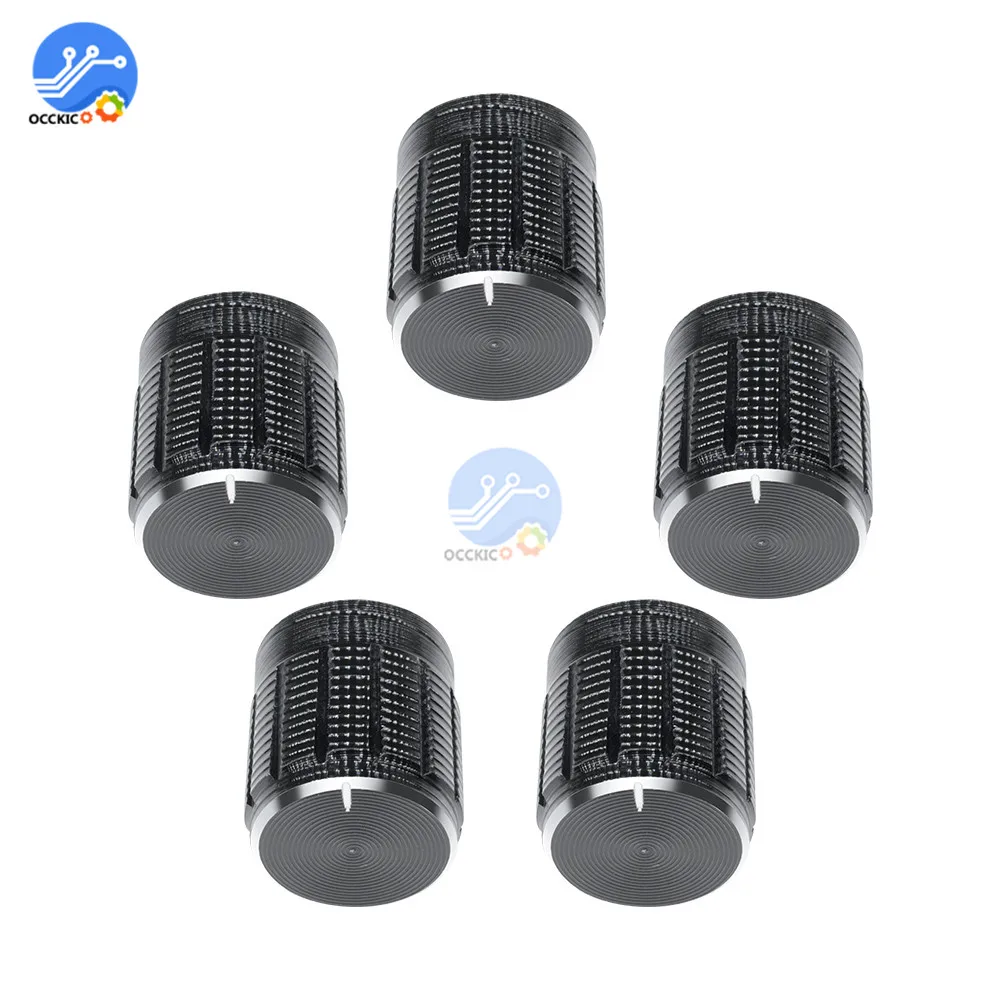 5 قطعة مفيدة التحكم في مستوى الصوت المقابض الدوارة ل 6 مللي متر ضياء مخرش رمح الجهد