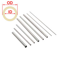 304 Stainless Steel Tube Superfine Tube Outer Diameter 1.2mm Wall Thickness 0.1mm 0.2mm 0.3mm Micro-diameter SUS304 tube