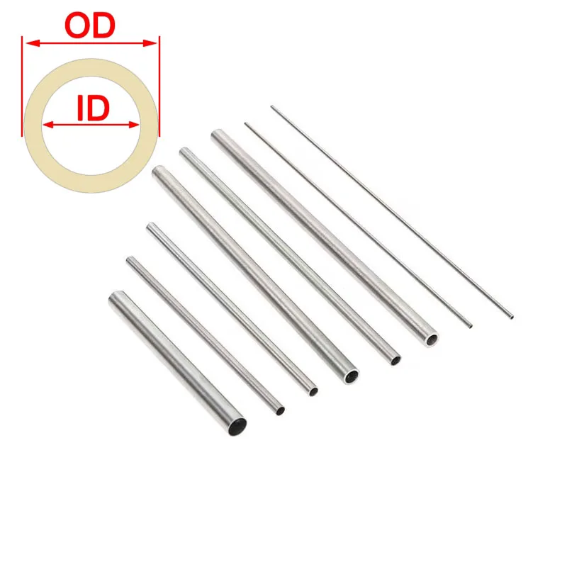 304 Stainless Steel Tube Superfine Tube Outer Diameter 1.2mm Wall Thickness 0.1mm 0.2mm 0.3mm Micro-diameter SUS304 tube