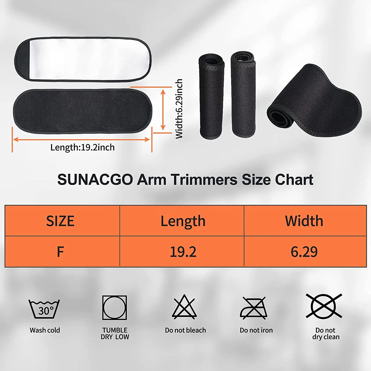 Sweat Arm Bands Trimmer for Women & Men Sauna Arm Slimmer Shaper Compression Sleeves Wraps Lose Hand Fat Flabby Workout Burn Fat