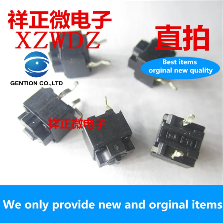 

20pcs 100% orgianl new Logitech mouse micro touch switch EVQP0E07K black dot IE4.0 Thunder Shark 6X6X7.45